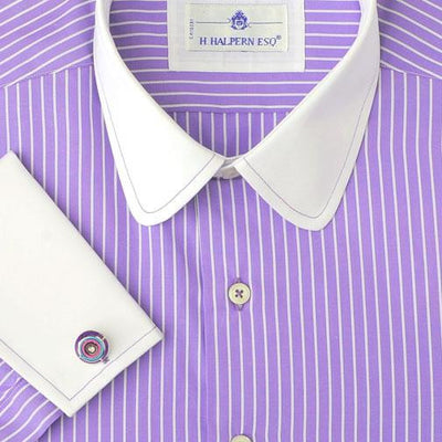H. Halpern Esq. 'Purple Martin' Dress Shirt