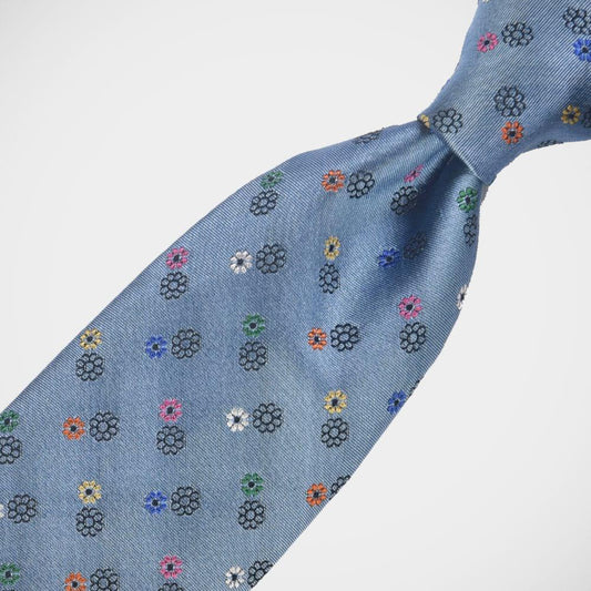 H. Halpern Esq. 'Daisies on Blue' Tie