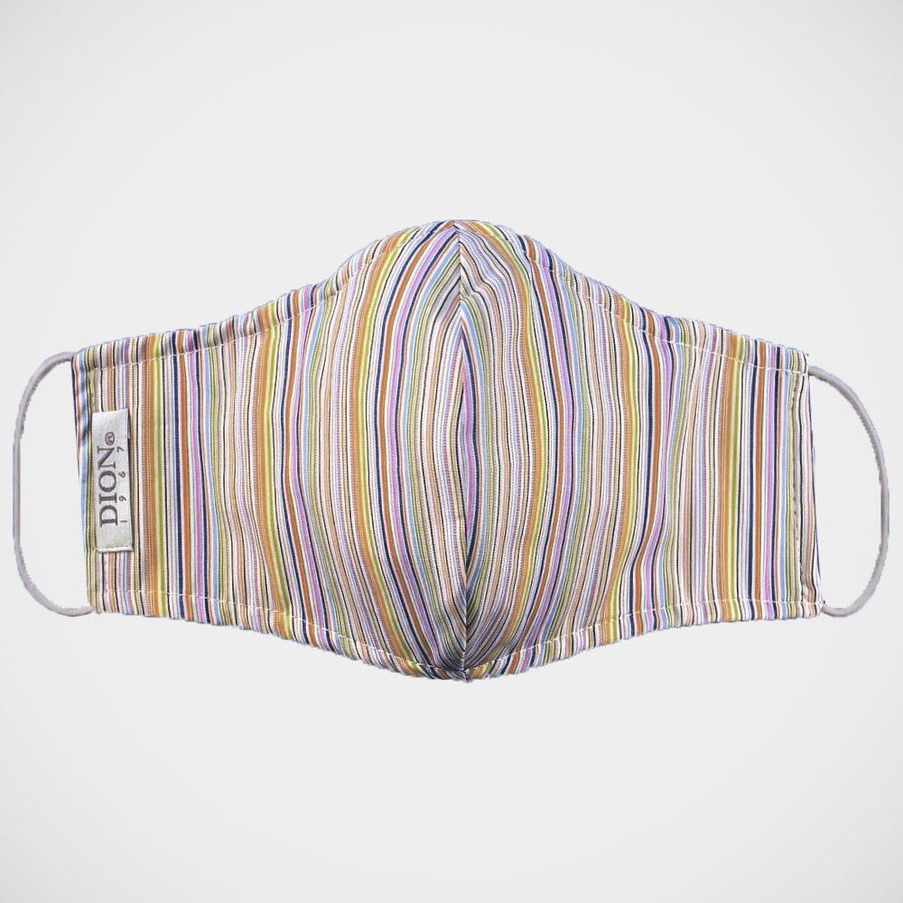 'Pinstripe Multi' Non-medical Mask