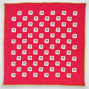 'Fuchsia Linen' Pocket Square
