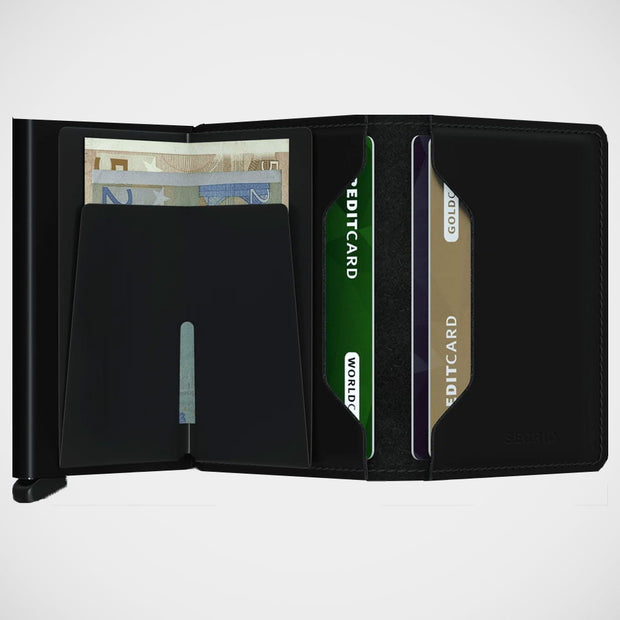 'Slimwallet - Matte Black-Black' Wallet